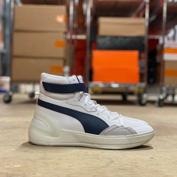 Puma Shoes Puma Kyle Kuzma Sky Modern Mens Basketball Shoes White